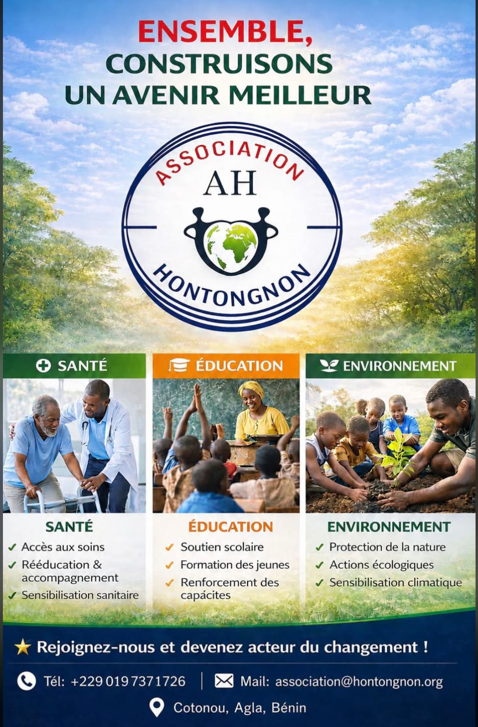 L’équipe de Association Hontongnon